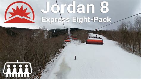 sunday river jordan 8  Last summer, the resort installed the Jordan 8 , North America's fastest 8-person chairlift, servicing terrain across Oz and Jordan Bowl peaks